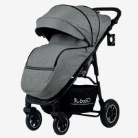 Коляска детская прогулочная BubaGO Sorex Grey/Стальной