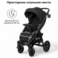 Коляска детская BUBAGO Cross air цвет графитовый