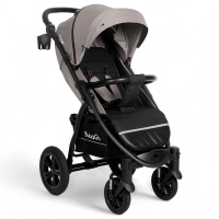 Коляска детская BUBAGO Cross air цвет лилово-серый