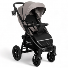 Коляска детская BUBAGO Cross air цвет лилово-серый