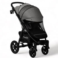 Коляска детская BUBAGO Cross air цвет лилово-серый