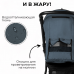 Коляска детская BUBAGO Cross air цвет синевато-серый