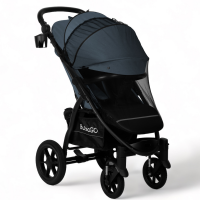 Коляска детская BUBAGO Cross air цвет синевато-серый