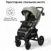 Коляска детская BUBAGO Cross air цвет стальной