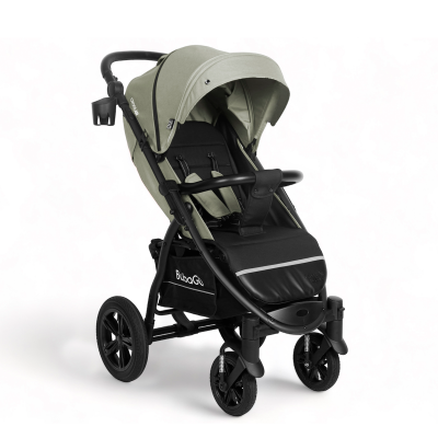 Коляска детская BUBAGO Cross air цвет стальной