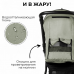 Коляска детская BUBAGO Cross air цвет стальной