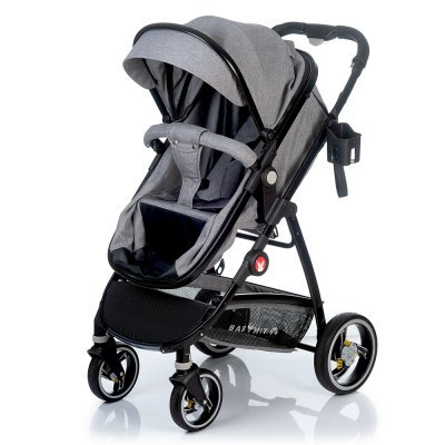 Коляска-трансформер Baby Hit Winger Light Grey (светло-серая)