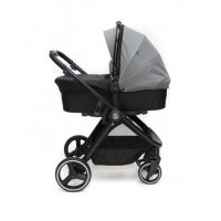 Коляска детская 2в1 BabyZz В102, серая