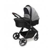 Коляска детская 2в1 BabyZz В102, серая