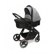 Коляска детская 2в1 BabyZz В102, серая
