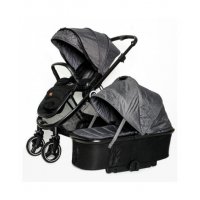 Коляска детская 2в1 BabyZz В102, серая