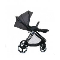 Коляска детская 2в1 BabyZz В102, серая