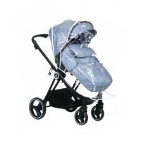 Коляска детская 2в1 BabyZz В102, голубая