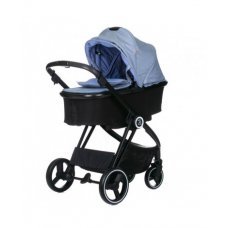 Коляска детская 2в1 BabyZz В102, голубая