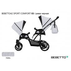 Прогулочная коляска для двойни Bebetto42 Sport Comfort_03_CZA