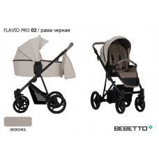 Детская коляска 2 в 1 Bebetto Flavio PRO_02_CZM