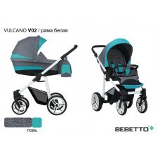 Детская коляска 2 в 1 Bebetto Vulcano_V02_BIA