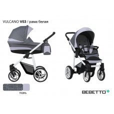 Детская коляска 2 в 1 Bebetto Vulcano_V03_BIA