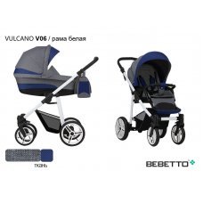 Детская коляска 2 в 1 Bebetto Vulcano_V06_BIA