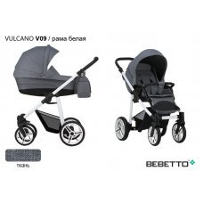 Детская коляска 2 в 1 Bebetto Vulcano_V09_BIA