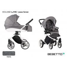 Детская коляска 2 в 1 Bebetto Holland_LJ195_BIA