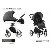 Детская коляска 2 в 1 Bebetto Holland_W48_BIA