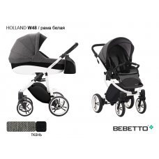 Детская коляска 2 в 1 Bebetto Holland_W48_BIA