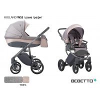 Детская коляска 2 в 1 Bebetto Holland_W52_GRF