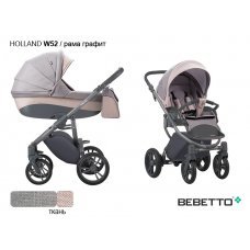 Детская коляска 2 в 1 Bebetto Holland_W52_GRF