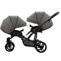 Коляска для двойни Bebetto42 SIMPLE (2 в 1)_SIM05_CZM