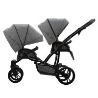 Коляска для двойни Bebetto42 SIMPLE (2 в 1)_SIM05_CZM