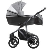 Детская коляска 2 в 1 Bebetto Bresso Premium Class (экокожа+ткань)_02_DARK