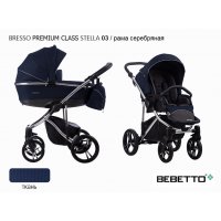 Детская коляска 2 в 1 Bebetto Bresso Premium Class_03_SILVER Детская коляска 2 в 1 Bebetto Bresso Premium Class_03_SILVER