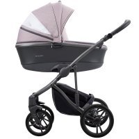 Детская коляска 2 в 1 Bebetto Bresso (экокожа+ткань)_20_GREY