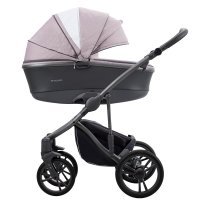 Детская коляска 2 в 1 Bebetto Bresso (экокожа+ткань)_20_GREY