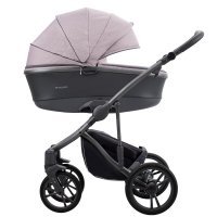 Детская коляска 2 в 1 Bebetto Bresso (экокожа+ткань)_20_GREY