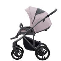 Детская коляска 2 в 1 Bebetto Bresso (экокожа+ткань)_20_GREY