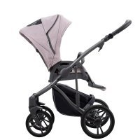 Детская коляска 2 в 1 Bebetto Bresso (экокожа+ткань)_20_GREY