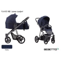 Детская коляска 2 в 1 Bebetto Flavio_02_GRF Детская коляска 2 в 1 Bebetto Flavio_02_GRF