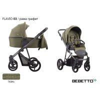 Детская коляска 2 в 1 Bebetto Flavio_03_GRF Детская коляска 2 в 1 Bebetto Flavio_03_GRF