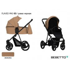 Детская коляска 2 в 1 Bebetto Flavio PRO_03_CZA