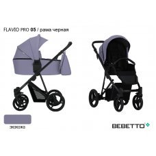 Детская коляска 2 в 1 Bebetto Flavio PRO_05_CZA