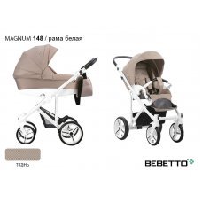 Детская коляска 2 в 1 Bebetto Magnum_148_BIA