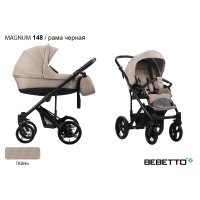 Детская коляска 2 в 1 Bebetto Magnum_148_CZA