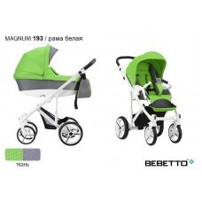 Детская коляска 2 в 1 Bebetto Magnum_193_BIA