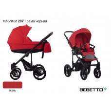 Детская коляска 2 в 1 Bebetto Magnum_207_CZA