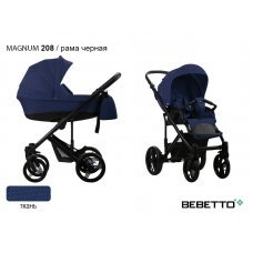 Детская коляска 2 в 1 Bebetto Magnum_208_CZA