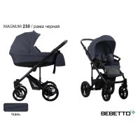 Детская коляска 2 в 1 Bebetto Magnum_230_CZA Детская коляска 2 в 1 Bebetto Magnum_230_CZA