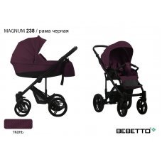 Детская коляска 2 в 1 Bebetto Magnum_238_CZA