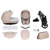 Детская коляска 2 в 1 Bebetto Magnum LUX_07_CZA